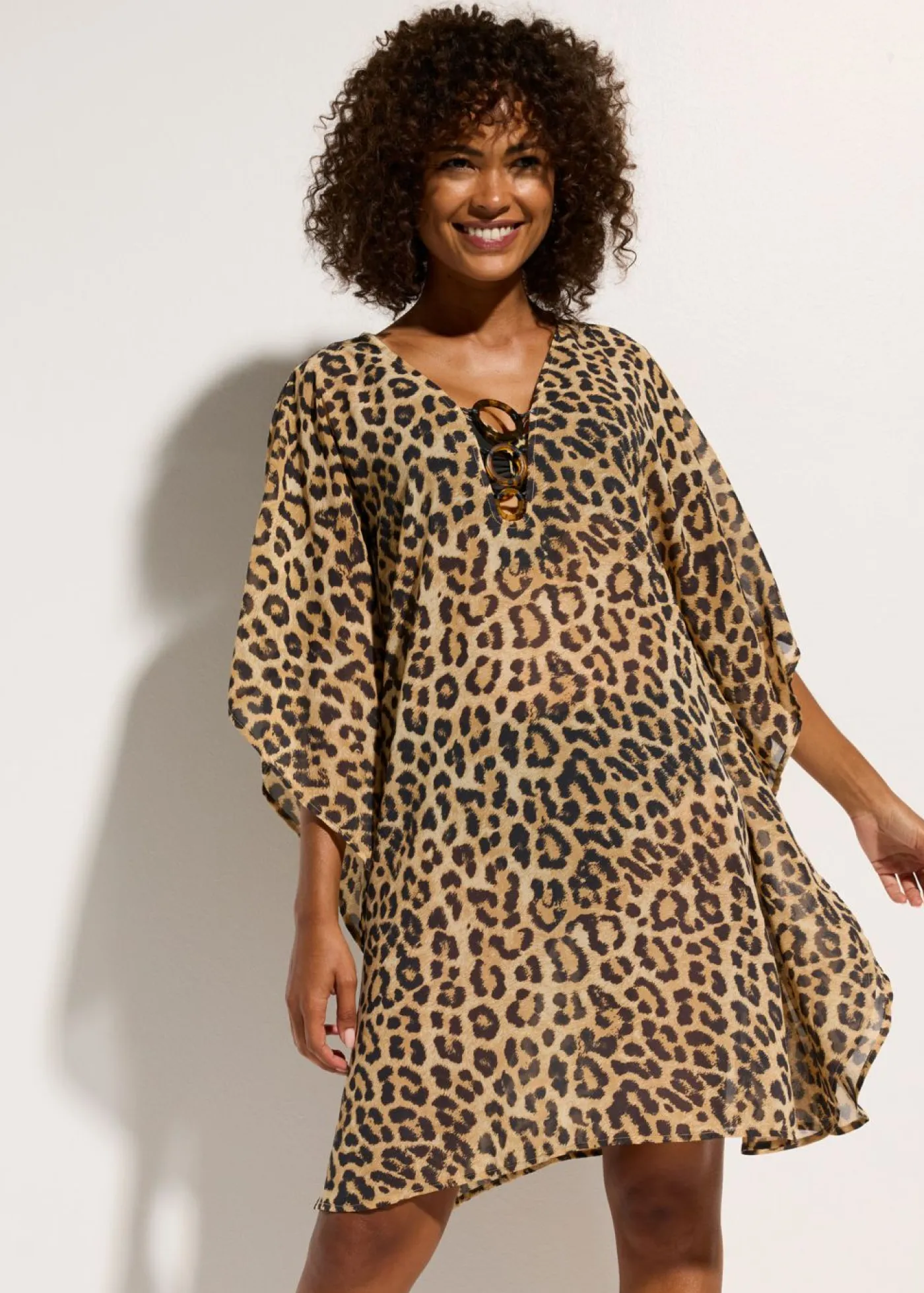 Mujer bonprix bonprix Túnica de playa de gasa