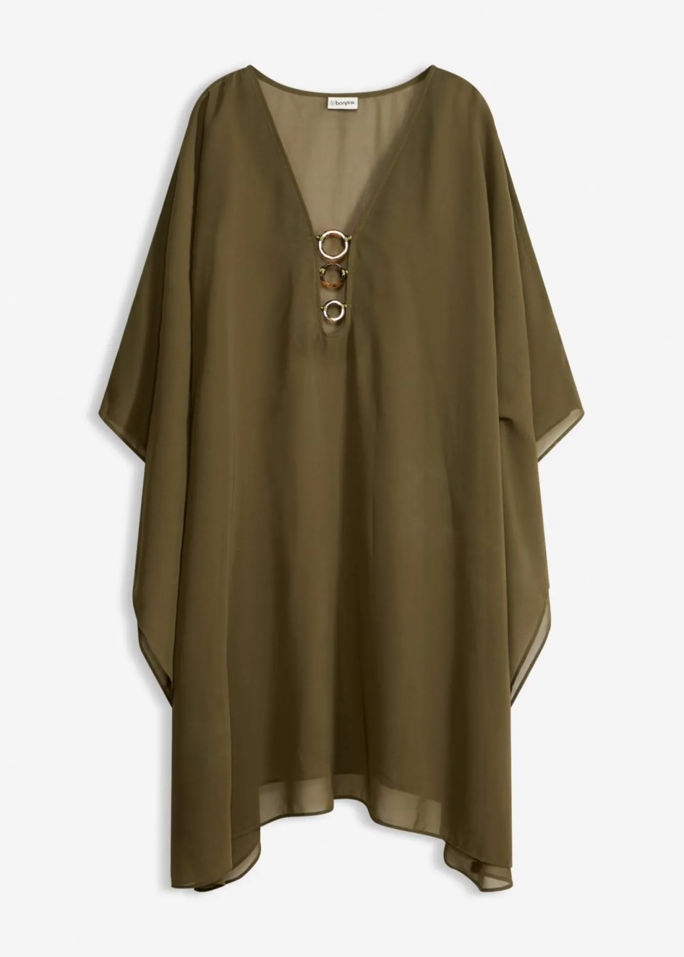 Mujer bonprix bonprix Túnica de playa de gasa ligera