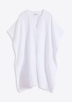 Mujer bonprix bonprix Túnica de playa de muselina vaporosa