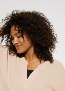 Mujer bonprix bonprix Túnica de playa de muselina vaporosa