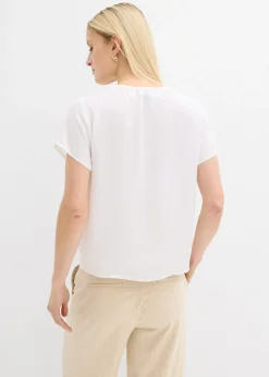 Mujer bonprix bonprix Túnica de satén fino