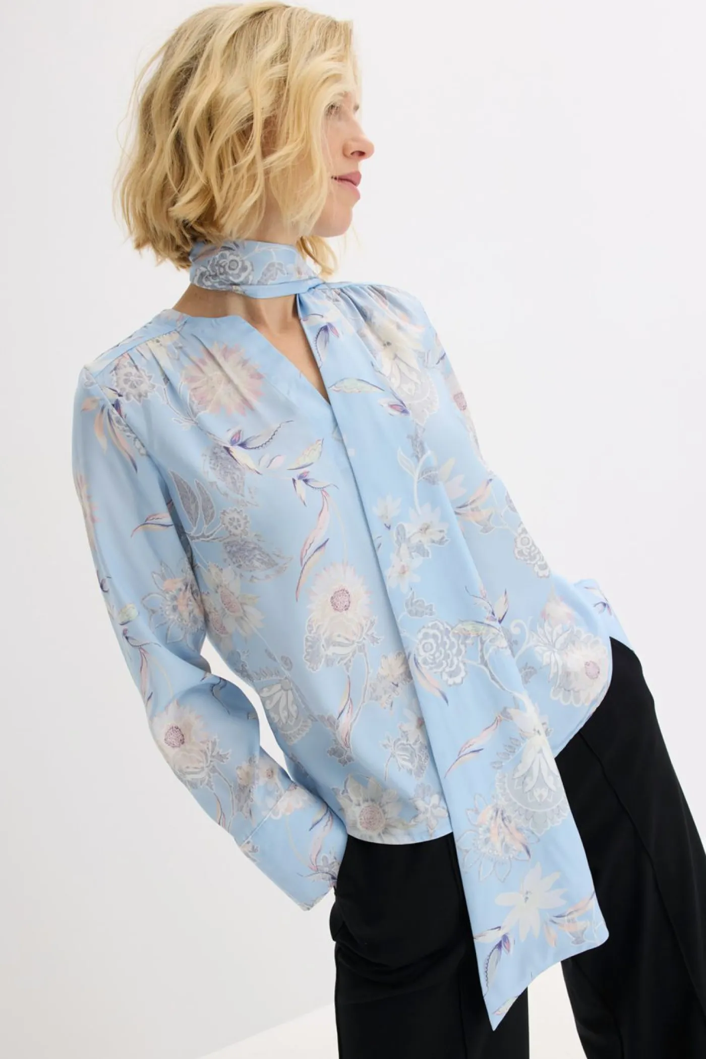 Mujer bonprix bonprix Túnica de satén fino