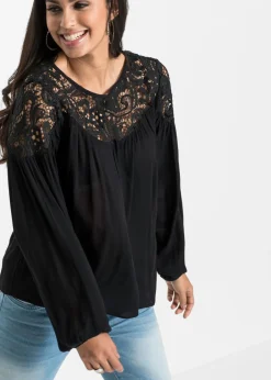 Mujer bonprix bonprix Túnica de viscosa fluida