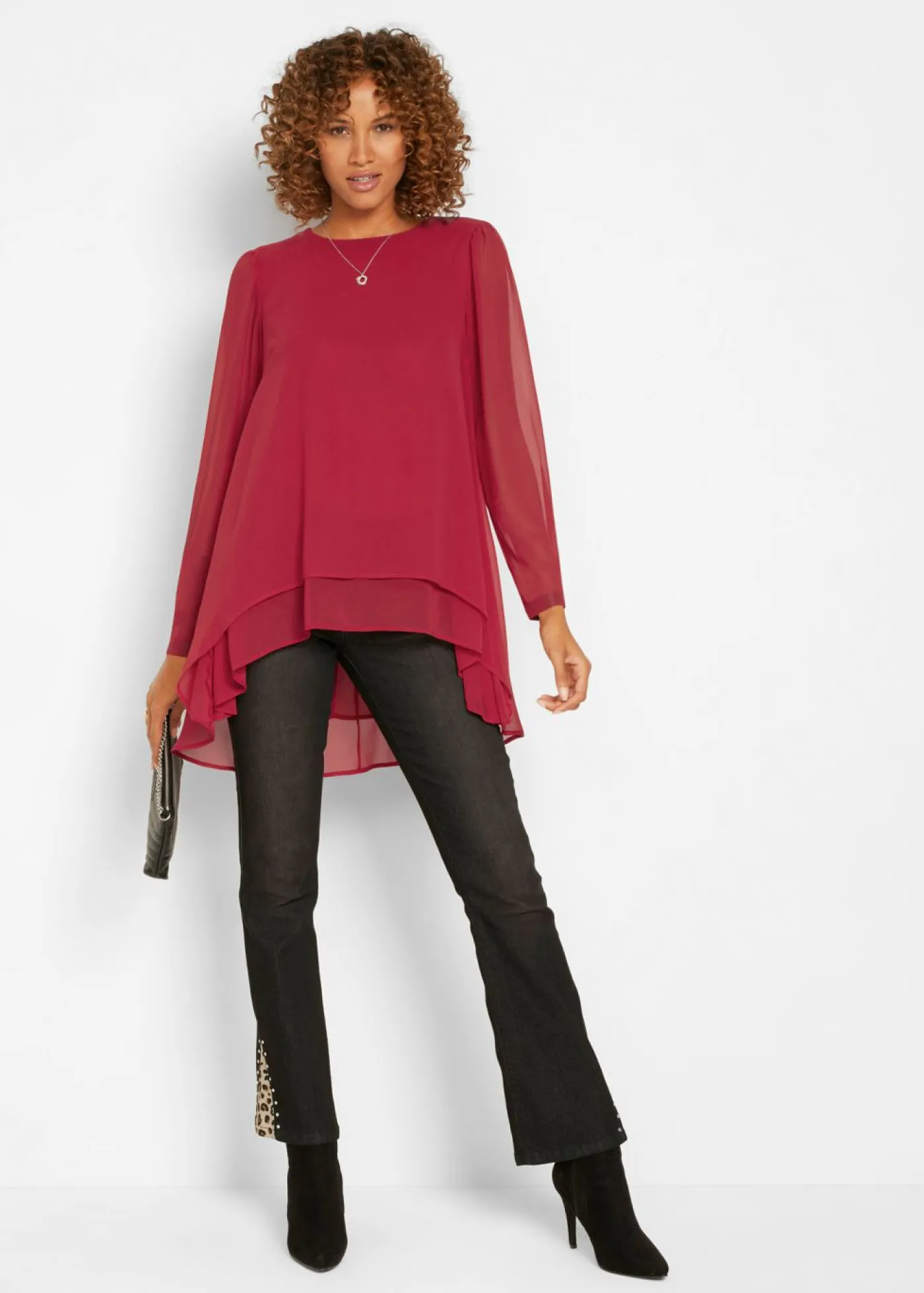 Mujer bonprix bonprix Túnica larga asimétrica