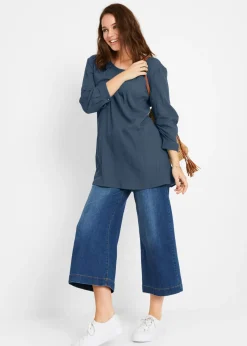 Mujer bonprix bonprix Túnica larga de algodón