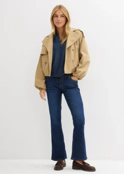 Mujer bonprix bonprix Túnica vaquera de algodón orgánico puro