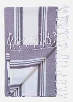 bonprix bonprix Muebles De Baño·Toallas De Baño|Toallas>Toalla de algodón para hamán Gris