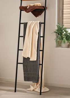 bonprix bonprix Muebles De Baño·Toallas De Baño|Toallas>Toalla de algodón para sauna pizarra