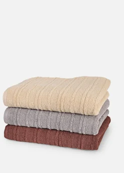 bonprix bonprix Muebles De Baño·Toallas De Baño|Toallas>Toalla de mano de algodón Gris claro