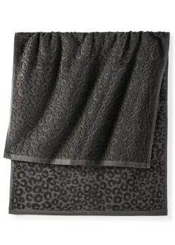 bonprix bonprix Toalla de mano de algodón con estampado de leopardo