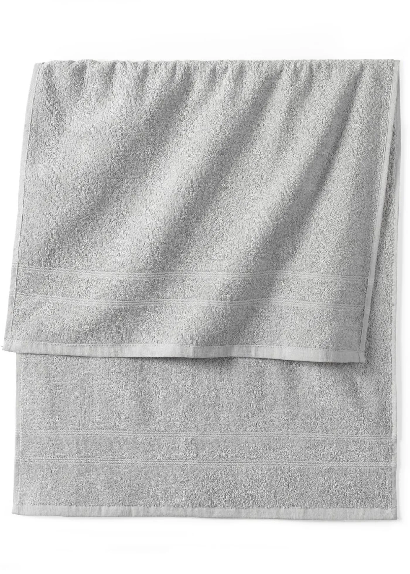 bonprix bonprix Muebles De Baño·Toallas De Baño|Toallas>Toalla de mano de algodón de calidad suave Gris