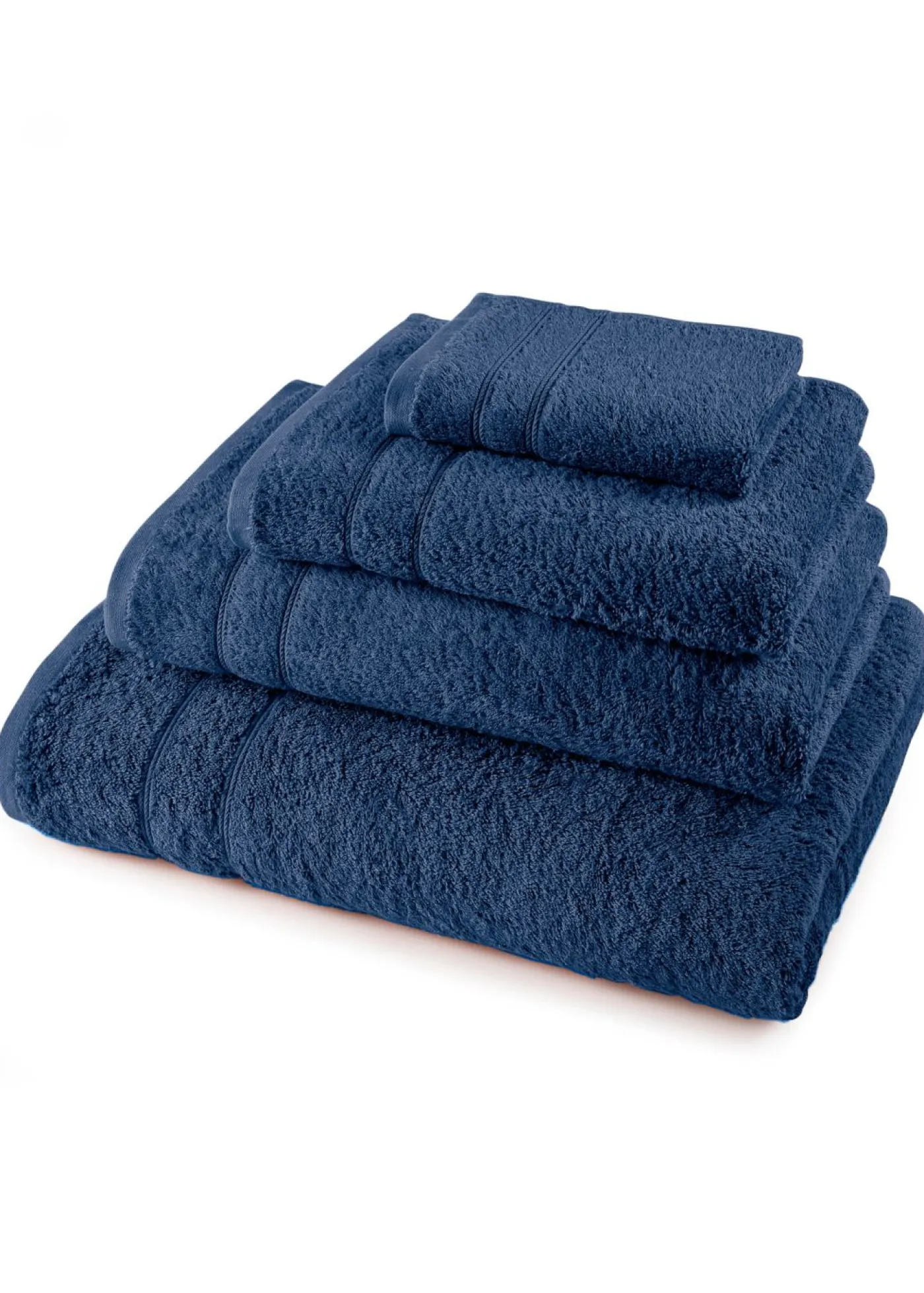 bonprix bonprix Muebles De Baño·Toallas De Baño|Toallas>Toalla de mano de algodón de calidad suave Azul marino