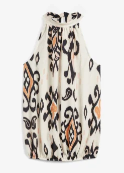 bonprix bonprix Conjuntos De Ropa|Camisetas>Top crudo-negro-marrón anaranjado-café con leche