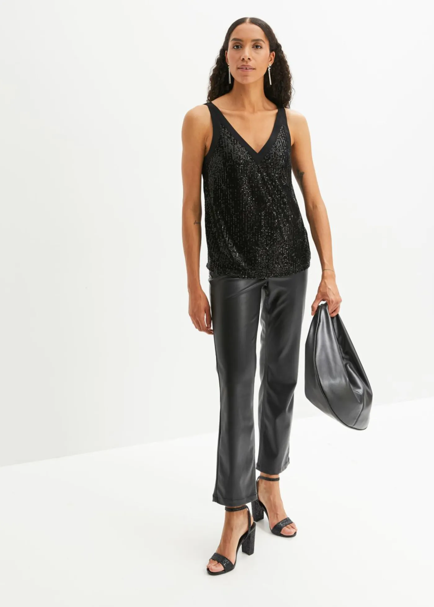 bonprix bonprix Camisetas>Top Negro