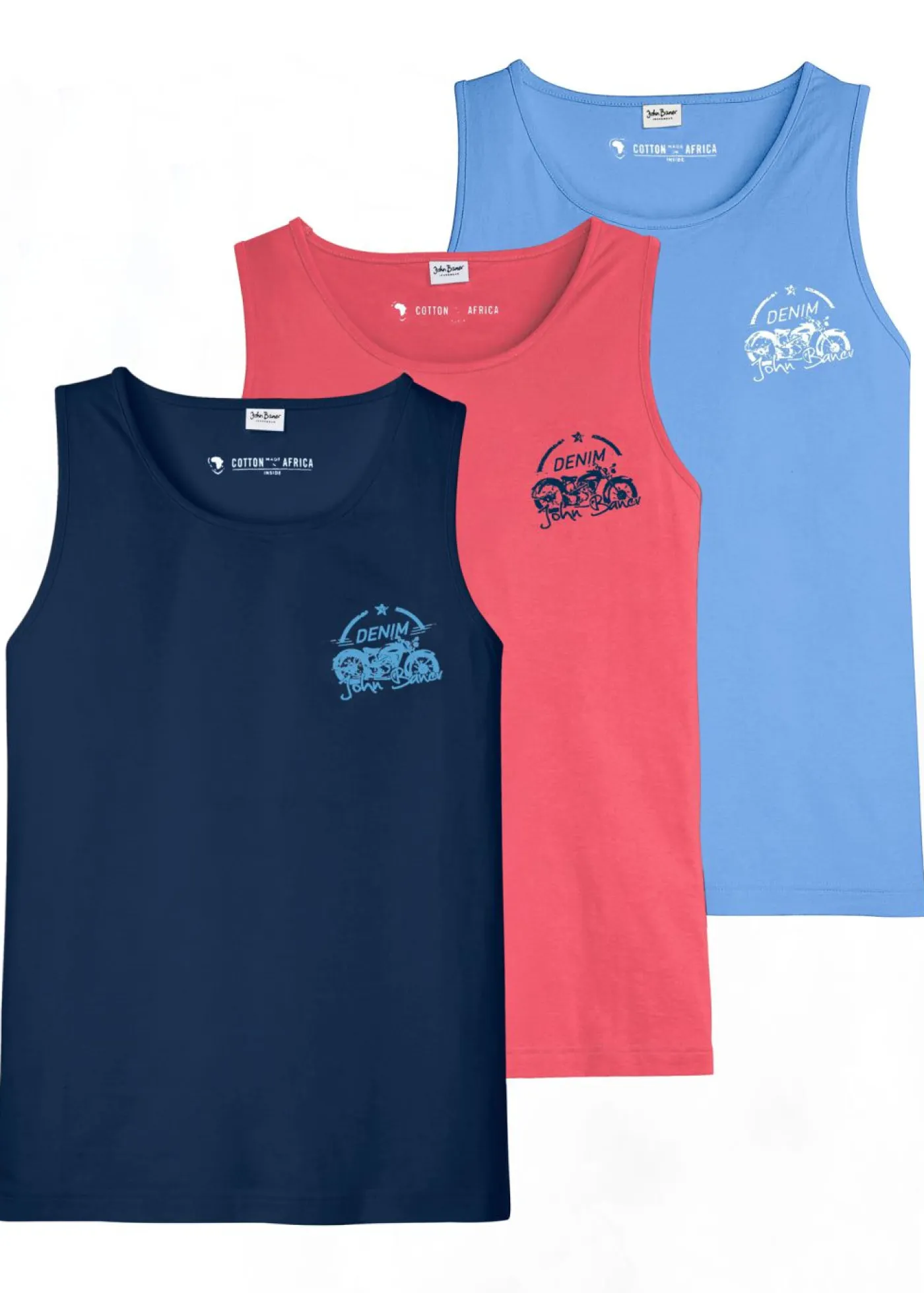 Hombre bonprix bonprix Top (3 unidades)