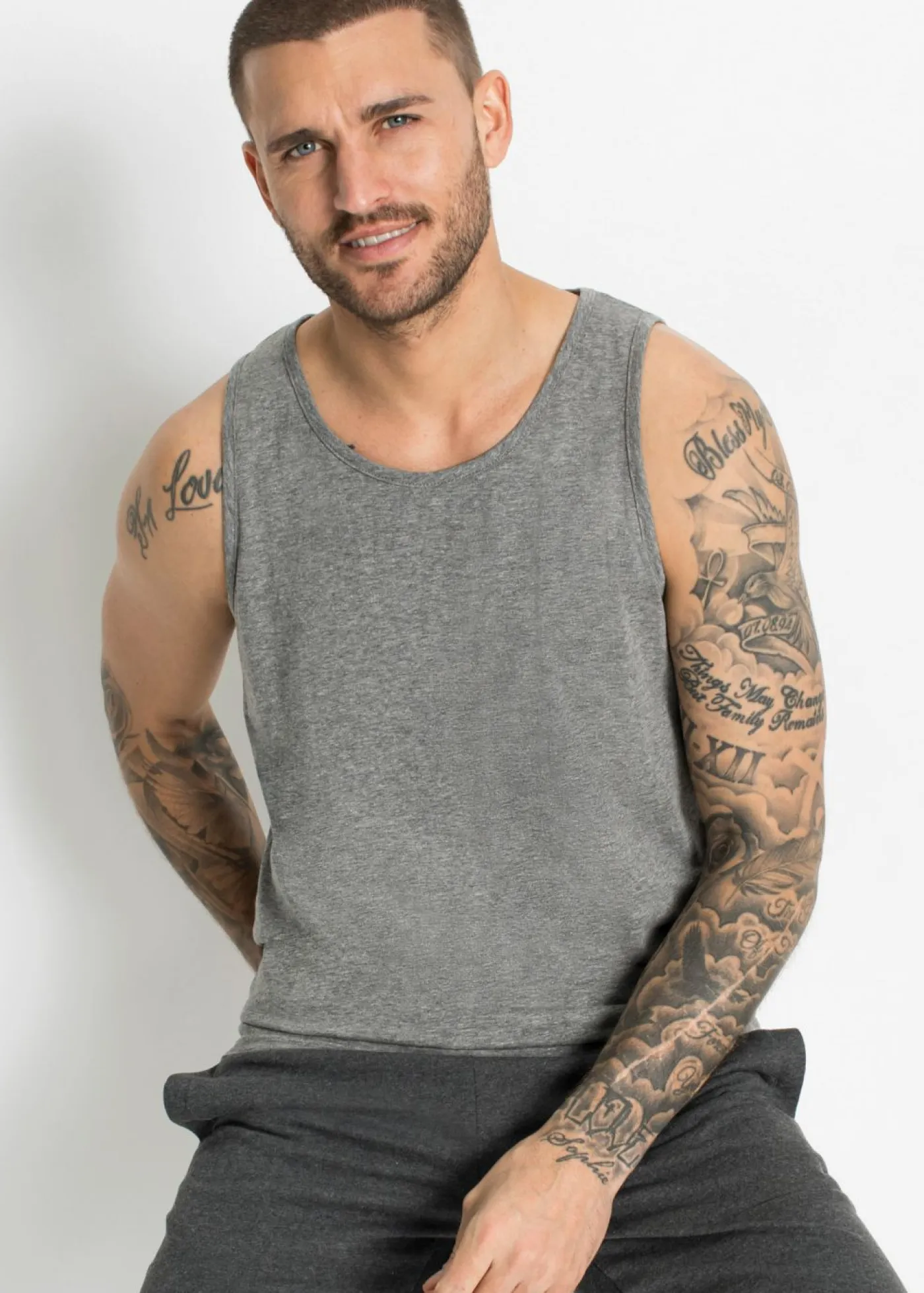 Hombre bonprix bonprix Top (3 unidades)