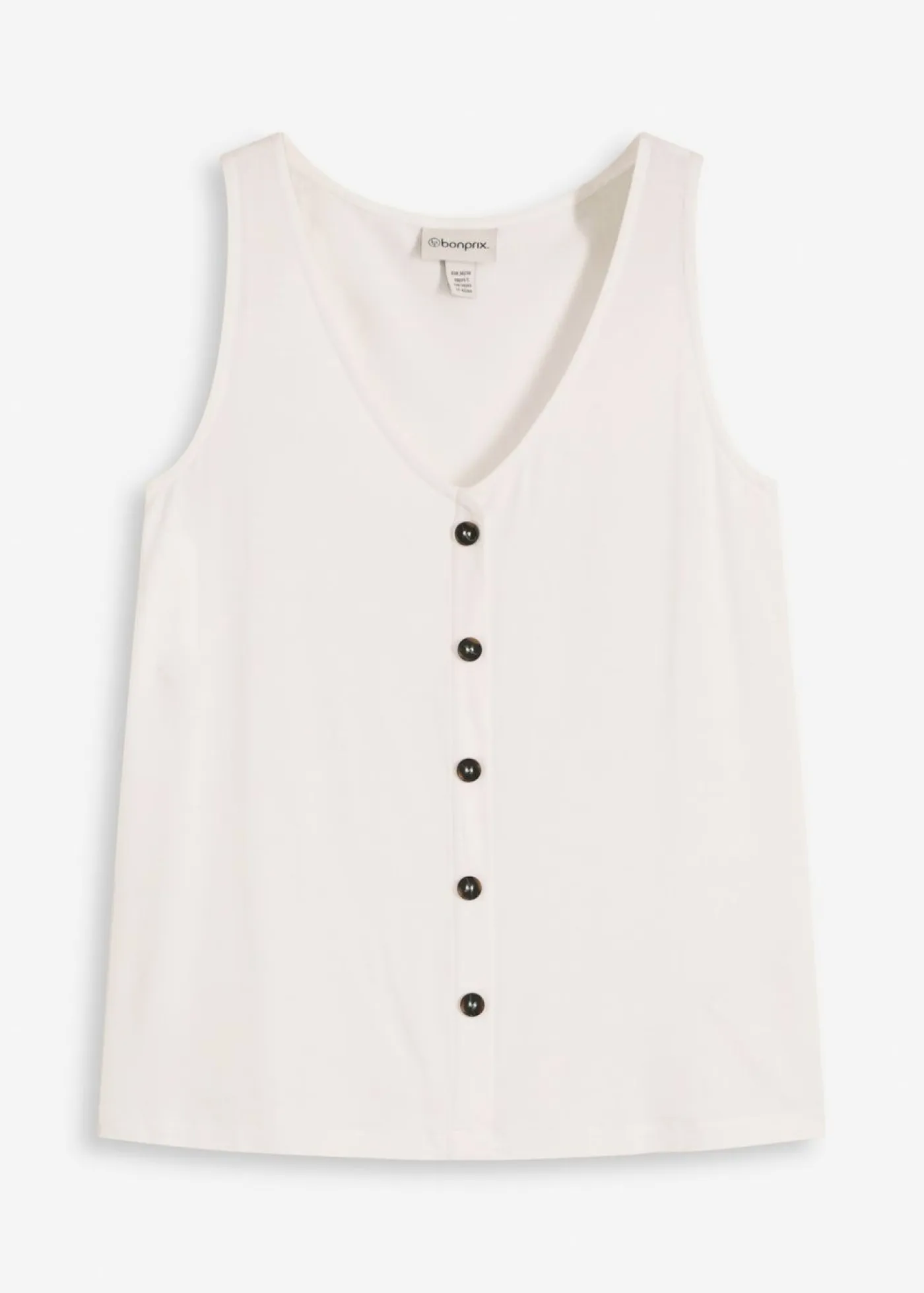 Mujer bonprix bonprix Top con botones