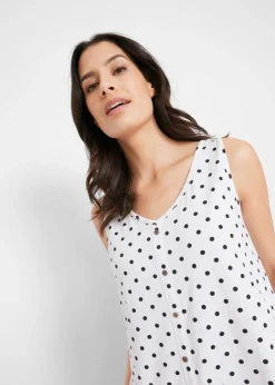 Mujer bonprix bonprix Top con botones