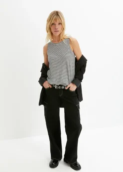 Mujer bonprix bonprix Top con botones en la espalda