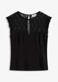 Mujer bonprix bonprix Top con encaje