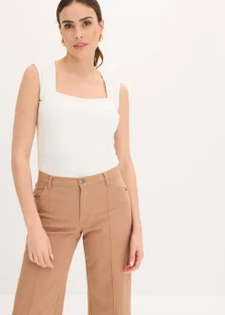 Mujer bonprix bonprix Top con escote cuadrado