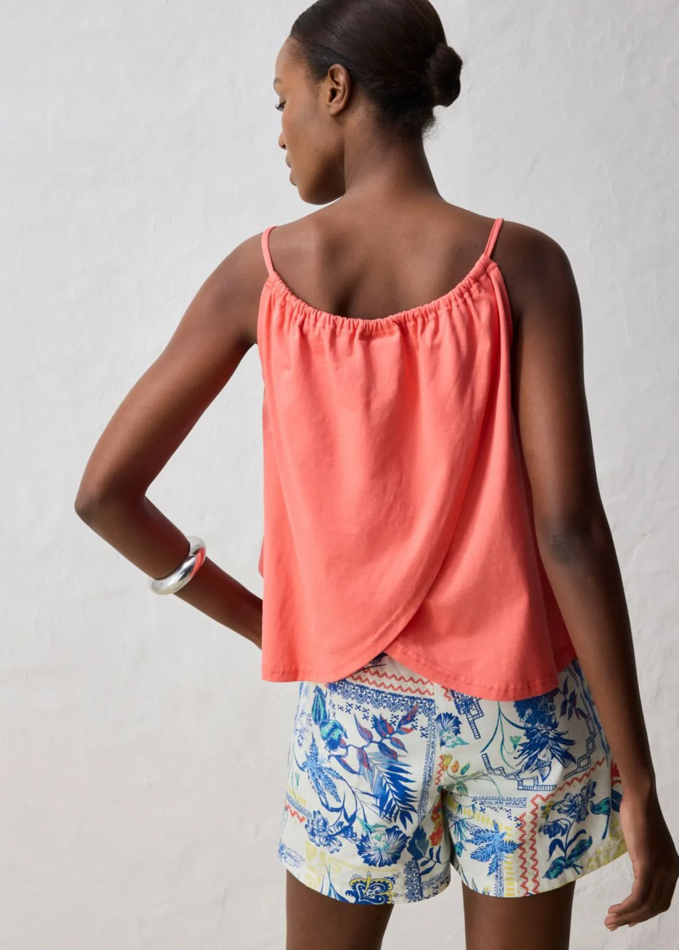 bonprix bonprix Premium|Camisetas>Top con tirantes finos Salmón claro