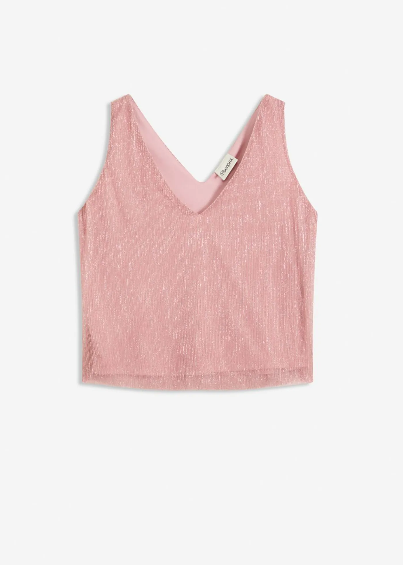 Mujer bonprix bonprix Top corto con escote pronunciado