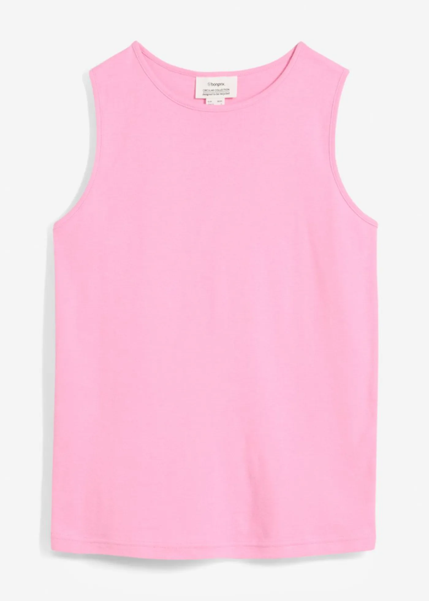 bonprix bonprix Camisetas Interiores|Básicos>Top de algodón orgánico puro Rosa