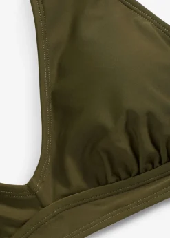 Mujer bonprix bonprix Top de bikini halter con escote en V