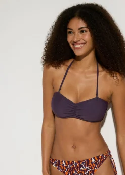 Mujer bonprix bonprix Top de bikini tipo bandeau con tirantes desmontables