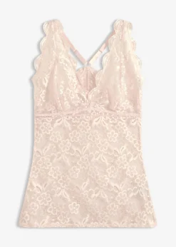 Mujer bonprix bonprix Top de encaje delicado