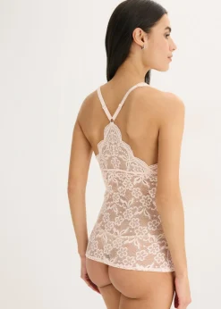 Mujer bonprix bonprix Top de encaje delicado