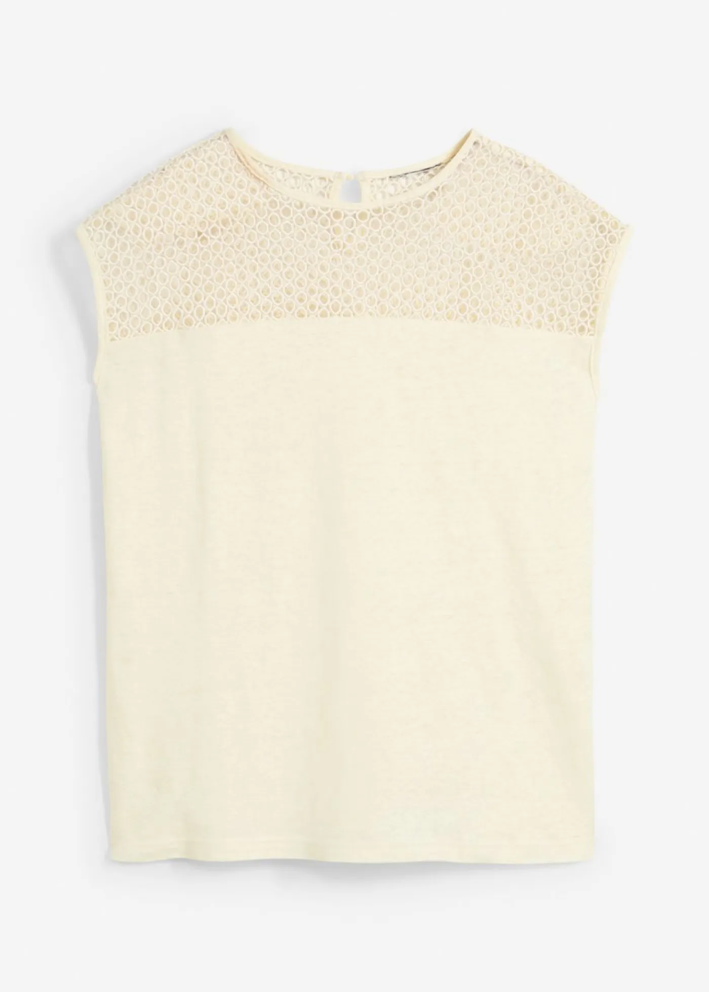 Mujer bonprix bonprix Top de lino puro