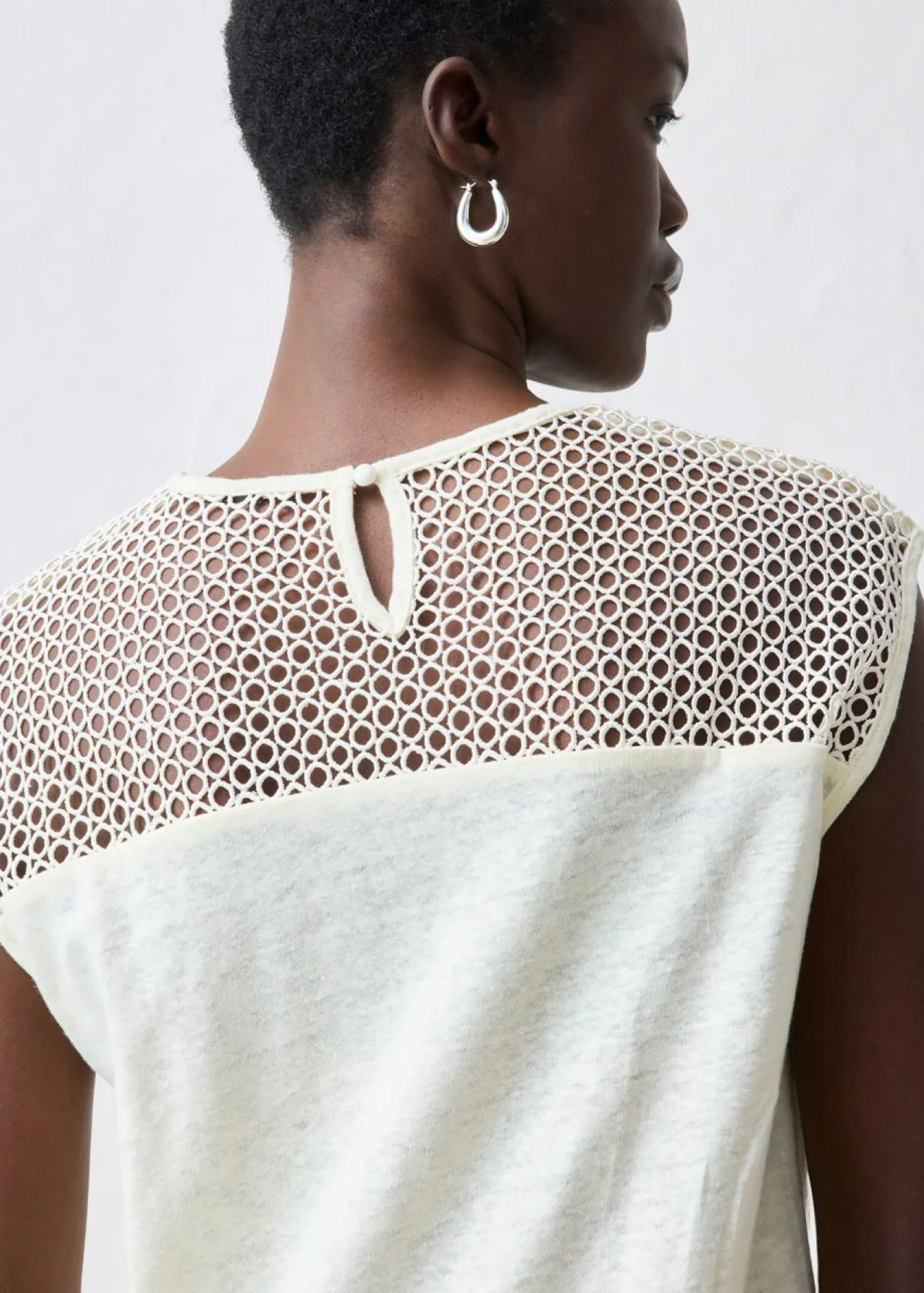 Mujer bonprix bonprix Top de lino puro