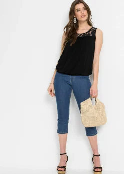 Mujer bonprix bonprix Top de mezcla de viscosa