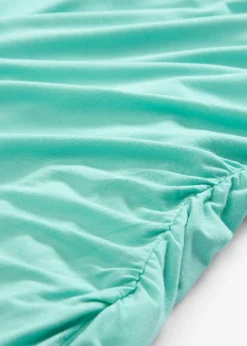 bonprix bonprix Camisetas>Top de mezcla de viscosa suave Azul mentol