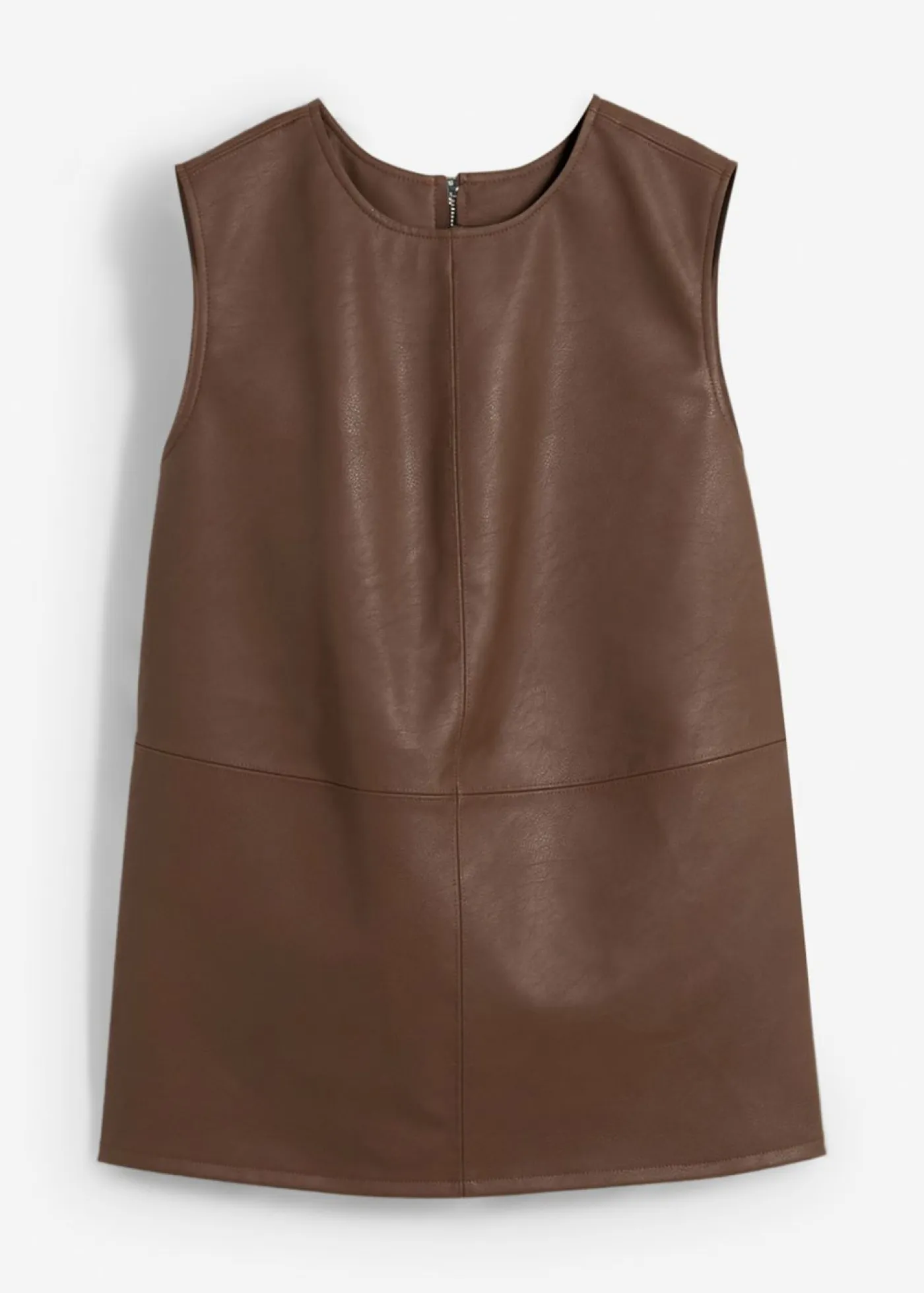 bonprix bonprix Esenciales|Camisetas>Top de piel sintética marrón