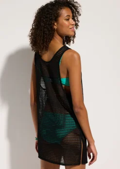Mujer bonprix bonprix Top de playa transparente