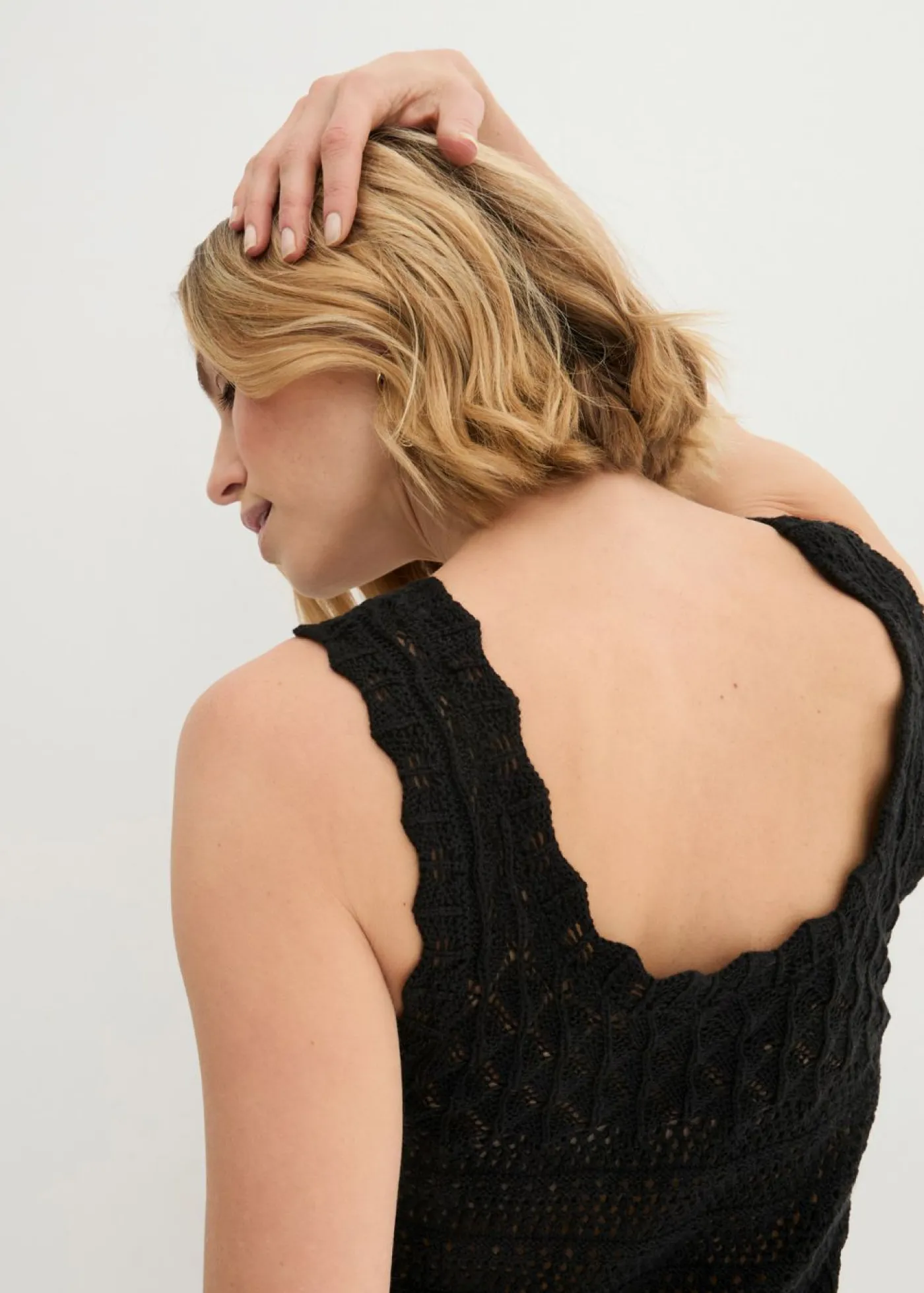 bonprix bonprix Camisetas|Ropa De Punto>Top de punto Negro