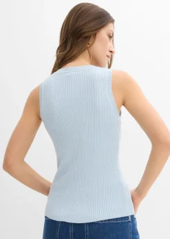 Mujer bonprix bonprix Top de punto con viscosa