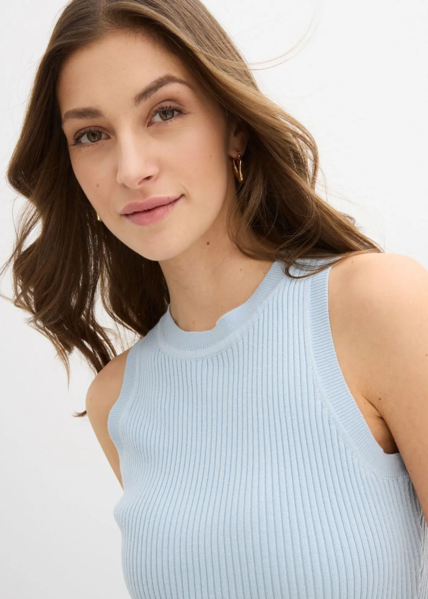 Mujer bonprix bonprix Top de punto con viscosa