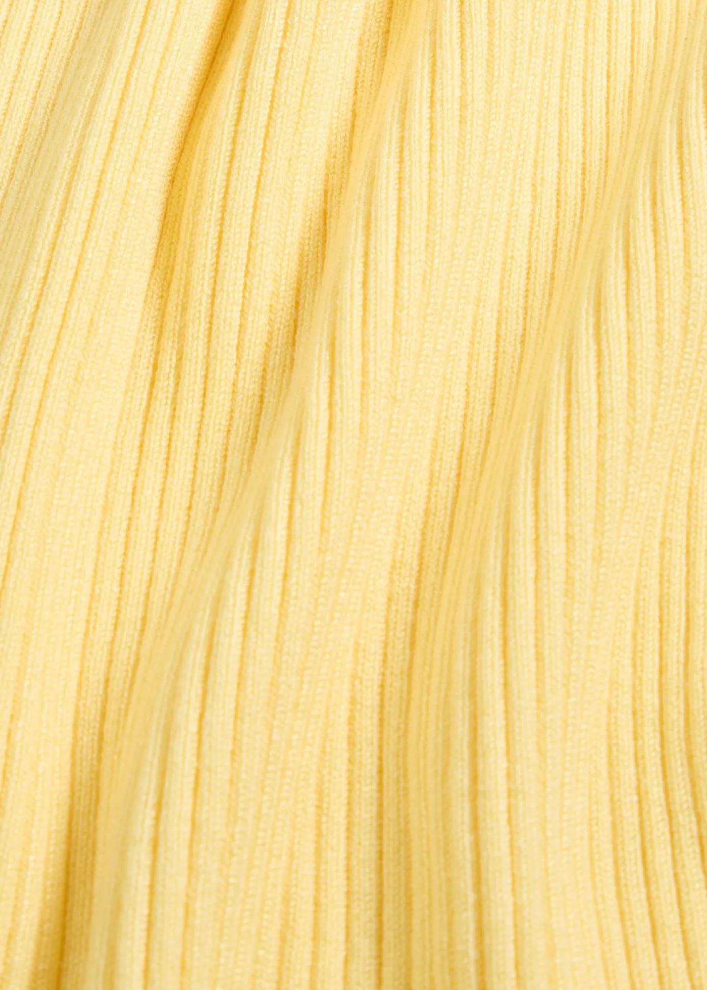 bonprix bonprix Camisetas|Novedades>Top de punto con viscosa Amarillo claro