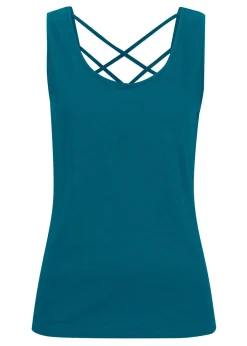 Mujer bonprix bonprix Top de punto de algodón orgánico puro