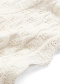 Mujer bonprix bonprix Top de punto de algodón puro