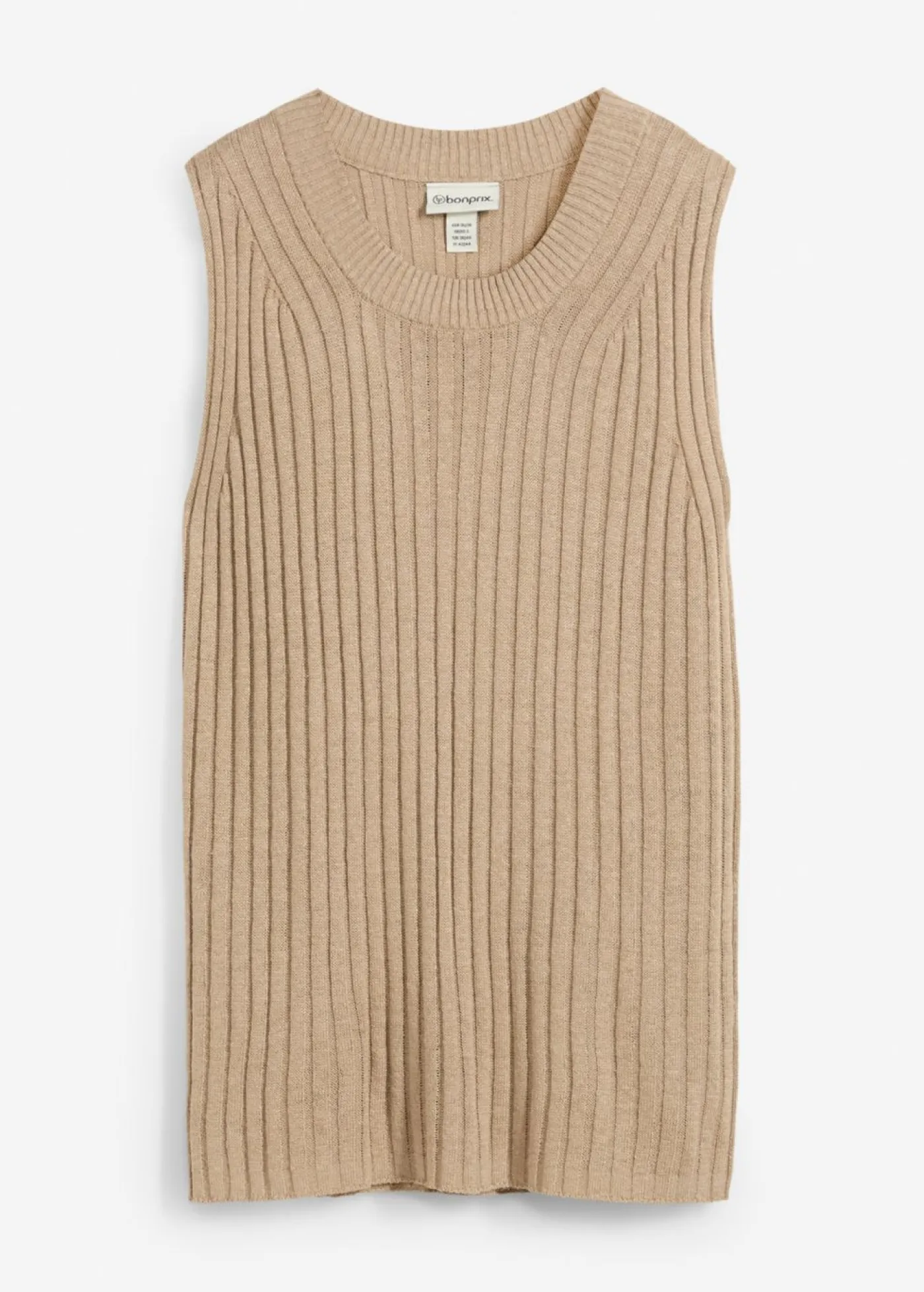 Mujer bonprix bonprix Top de punto de mezcla de viscosa