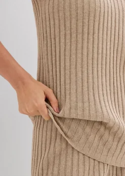 Mujer bonprix bonprix Top de punto de mezcla de viscosa