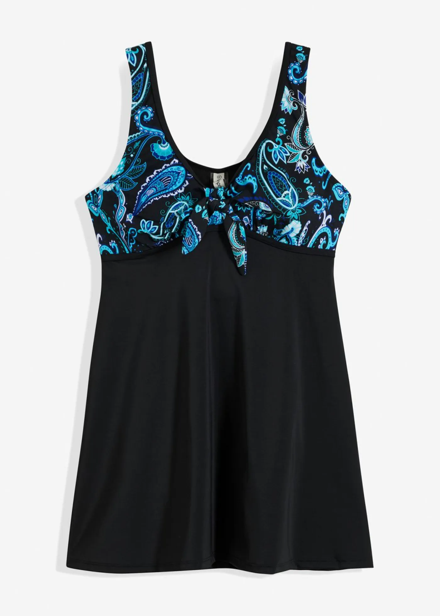 Mujer bonprix bonprix Top de tankini largo con tirantes anchos