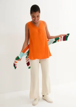 Mujer bonprix bonprix Top de viscosa con encaje