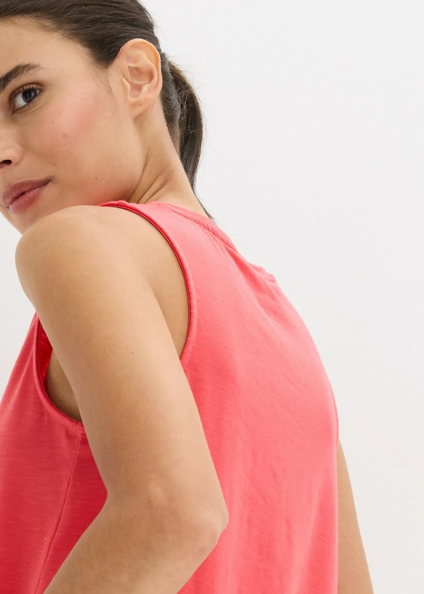 bonprix bonprix Ropa Deportiva|Camisetas>Top funcional (2 unidades) de secado rápido negro-rosa paraíso