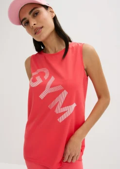 bonprix bonprix Ropa Deportiva|Camisetas>Top funcional de secado rápido rosa paraíso